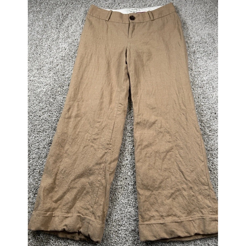 Banana Republic‎ Womens Jackson Fit Wool Blend Dress Pants Work Stretch 8 Petite